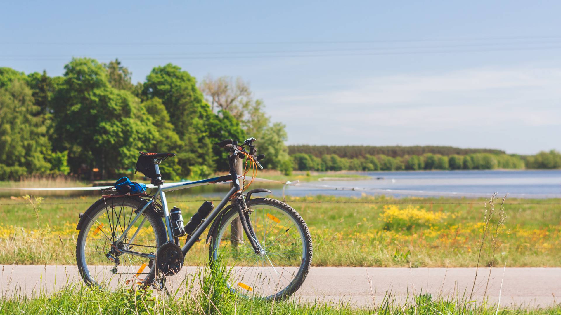 Rad fahren in Niedersachsen - Rad auf Radweg